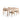 Sori 4 Seat Dining Set